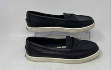 Load image into Gallery viewer, Cole Haan Womens Nantucket White Black Slip-On Penny Loafer Shoes Size 7.5B