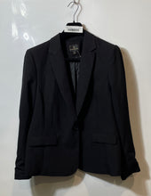 Load image into Gallery viewer, Worthington Womens Black Long Sleeve Single-Breasted One Button Blazer Size 16