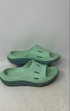 Load image into Gallery viewer, Hoka One One Unisex Ora Recovery 3 Green Slip-On Slide Sandals Size M8 W10