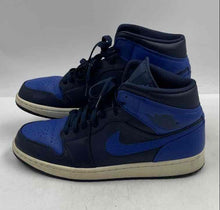 Load image into Gallery viewer, Authentic Nike Mens Air Jordan 1 Mid 554724-412 Blue Black Sneakers Shoes Sz 12
