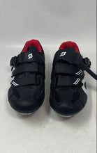 Load image into Gallery viewer, Peloton Womens PL-SH-02 Black White Adjustable Strap Cycling Shoes Size EUR 39