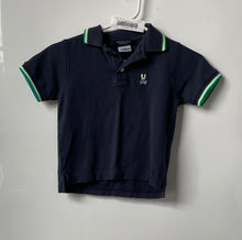 Load image into Gallery viewer, Psycho Bunny Boys Blue Short Sleeve Collared Regular Fit Polo Shirt Size XS 5/6