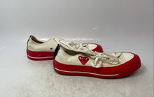 Load image into Gallery viewer, Converse Unisex Chuck 70 Low Beige Red Heart Print Sneaker Shoes Size M5 W7