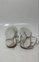 Load image into Gallery viewer, Cole Haan Womens White Round Toe Flat Thong Sandals Size 6
