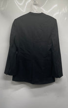 Load image into Gallery viewer, H&M Womens Black Long Sleeve Collarless Pockets One-Button Blazer Size Small