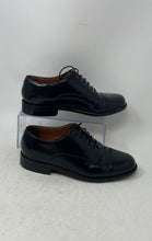 Load image into Gallery viewer, Bostonian Mens Black Lace-Up Low Top Cap Toe Oxford Dress Shoes Size 7M