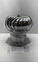 Load image into Gallery viewer, Master Flow GAF GC12EF 12'' Roof Vent Galvanized Externally Braced Wind Turbine