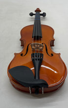 Load image into Gallery viewer, Brown 4-String Fingerboard Tapes Acoustic Violin In Black Case
