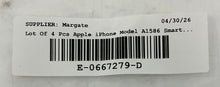 Load image into Gallery viewer, Lot Of 4 Pcs Apple iPhone 6 Model A1586 Gray Smartphones Not Tested For Parts
