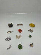 Load image into Gallery viewer, Women's "From My Garden Series" Multicolored Brooches (12 Pcs)