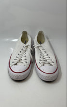 Load image into Gallery viewer, Converse Unisex Chuck Taylor All Star Low White Lace-Up Sneaker Shoes Size 12