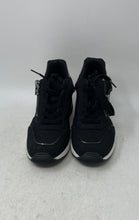 Load image into Gallery viewer, DKNY Womens Kaden Black Lace-Up Low Top Wedge Sneaker Shoes Size 6 M