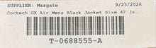 Load image into Gallery viewer, Cortech GX Air Mens Black Long Sleeve Biker Jacket Size 42 Some Stains