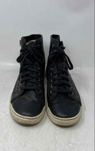 Load image into Gallery viewer, UGG Womens Black Leather Lace-Up Mid Top Closed Toe Sneaker Shoes Size 9