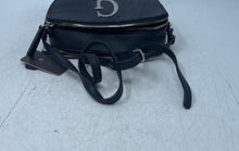 Load image into Gallery viewer, Guess Womens Black Monogram Inner Pockets Zipper Crossbody Bag With Tags
