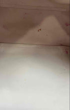 Load image into Gallery viewer, Michael Kors Womens Peach Leather Clear Logo Straps Double Handle Tote Bag