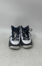 Load image into Gallery viewer, Nike Kids Air Jordan 9 Retro 401812-100 Gray White Lace-Up Sneaker Shoes Size 8C