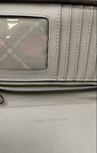 Load image into Gallery viewer, Michael Kors Womens Gray Saffiano Leather Jet Set Continental Wristlet Wallet