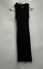 Load image into Gallery viewer, Michael Kors Womens Black White Sleeveless Round Neck Maxi Dress Size XS