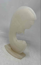 Load image into Gallery viewer, White Carved Onyx Mother And Child Abstract Decorative Figurine Collectible