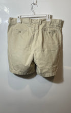 Load image into Gallery viewer, Peter Millar Mens Beige Flat Front Slash Pockets Stretch Chino Shorts Size 38