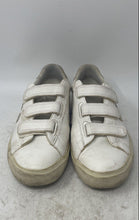 Load image into Gallery viewer, Veja Womens Recife White Leather Low Top Hook & Loop Sneaker Shoes Size 10