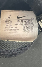 Load image into Gallery viewer, Nike Boys Flex Runner AT4662-001 Black White Slip-On Sneakers Shoes Size 7Y