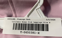 Load image into Gallery viewer, Lululemon Womens Align Pink High-Rise Pull-On Compression Leggings Size 8