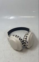 Load image into Gallery viewer, Unbranded WOE26 White Black Checkered Ear-Cup Over-the-Ear Headphones Not Tested