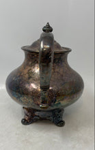 Load image into Gallery viewer, Reed & Barton Regent 5605 Silver-Tone Ornate Handle And Footed Lidded Coffee Pot