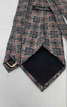 Load image into Gallery viewer, Christian Dior Monsieur Multicolor Mens Geometric Floral Silk Pointed Tie