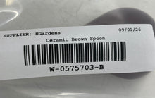 Load image into Gallery viewer, Brown Ceramic Tableware And Kitchenware Serving Soup Spoon