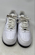 Load image into Gallery viewer, Nike Mens Air Force 1 '07 White Black Lace-Up Sneaker Shoes Size 13 No Insole