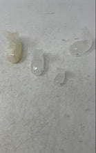 Load image into Gallery viewer, Set Of 4 Pcs Clear Glass Decorative Frosted Whale Figurines Collectibles