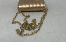 Load image into Gallery viewer, Aldo Womens Sianad711 Metallic Gold Quilted Mini Trifold Wallet With Chain Strap