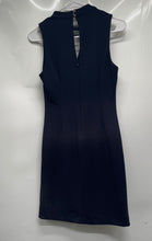 Load image into Gallery viewer, Guess Womens Blue Floral Embellished Sleeveless Keyhole Neck Mini Dress No Size