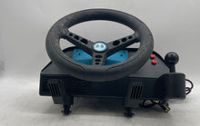 Load image into Gallery viewer, Vintage Formula T2 Black Racing Wheel Controller For PC Not Tested