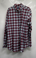 Load image into Gallery viewer, Ralph Lauren Mens Red Multicolor Plaid Long Sleeve Button-Up Shirt Size XLT