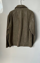Load image into Gallery viewer, Nederland Mens Brown Leather Pockets Long Sleeve Full-Zip Jacket Size Large