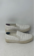 Load image into Gallery viewer, Michael Kors Womens White Quilted Faux Leather Slip-On Sneakers Shoes Size 7
