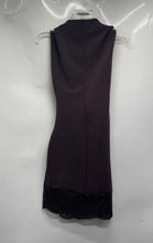 Load image into Gallery viewer, Zara Womens Brown Ruched Sleeveless Sheath Dress Size Medium