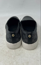 Load image into Gallery viewer, Michael Kors Womens Gray Logo Print Round Toe Casual Slip-On Shoes Size 7.5M