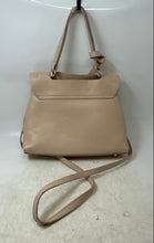 Load image into Gallery viewer, Unbranded Womens Beige Leather Bottom Studs Zipper Crossbody Bag