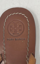 Load image into Gallery viewer, Authentic Tory Burch Womens Emmy Brown Pearl Flat Thong Sandals Size 7.5M Worn