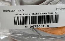 Load image into Gallery viewer, Nike Kids Court Borough Low Recraft DV5458-119 White Sneaker Shoes Size 8C