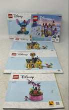 Load image into Gallery viewer, Lot Of 5 Pcs Lego Multicolor Disney Various Instruction Manual Books