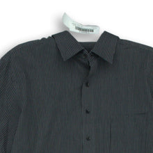 Load image into Gallery viewer, Pierre Cardin Mens Black Gray Shirt Size L