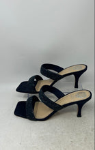 Load image into Gallery viewer, Vince Camuto Womens Aslee Blue Square Toe Slip-On Kitten Slide Sandals Size 10M