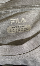 Load image into Gallery viewer, Fila Mens Gray Short Sleeve Crew Neck Pullover T-Shirt Size XXL