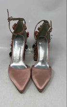 Load image into Gallery viewer, Asos Womens Multicolor Pointed Toe Block Ankle Strap Heels Size 5